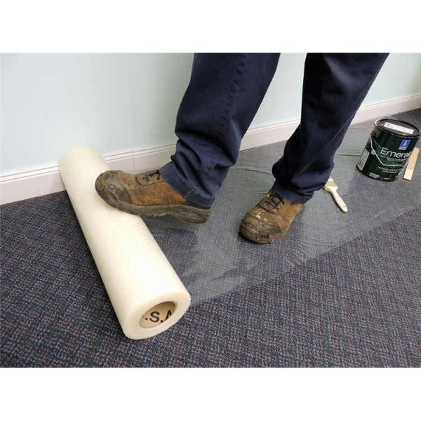 150 микронов 24 300' пластиковое предохранение от половика реновации дома протектора ковра листа