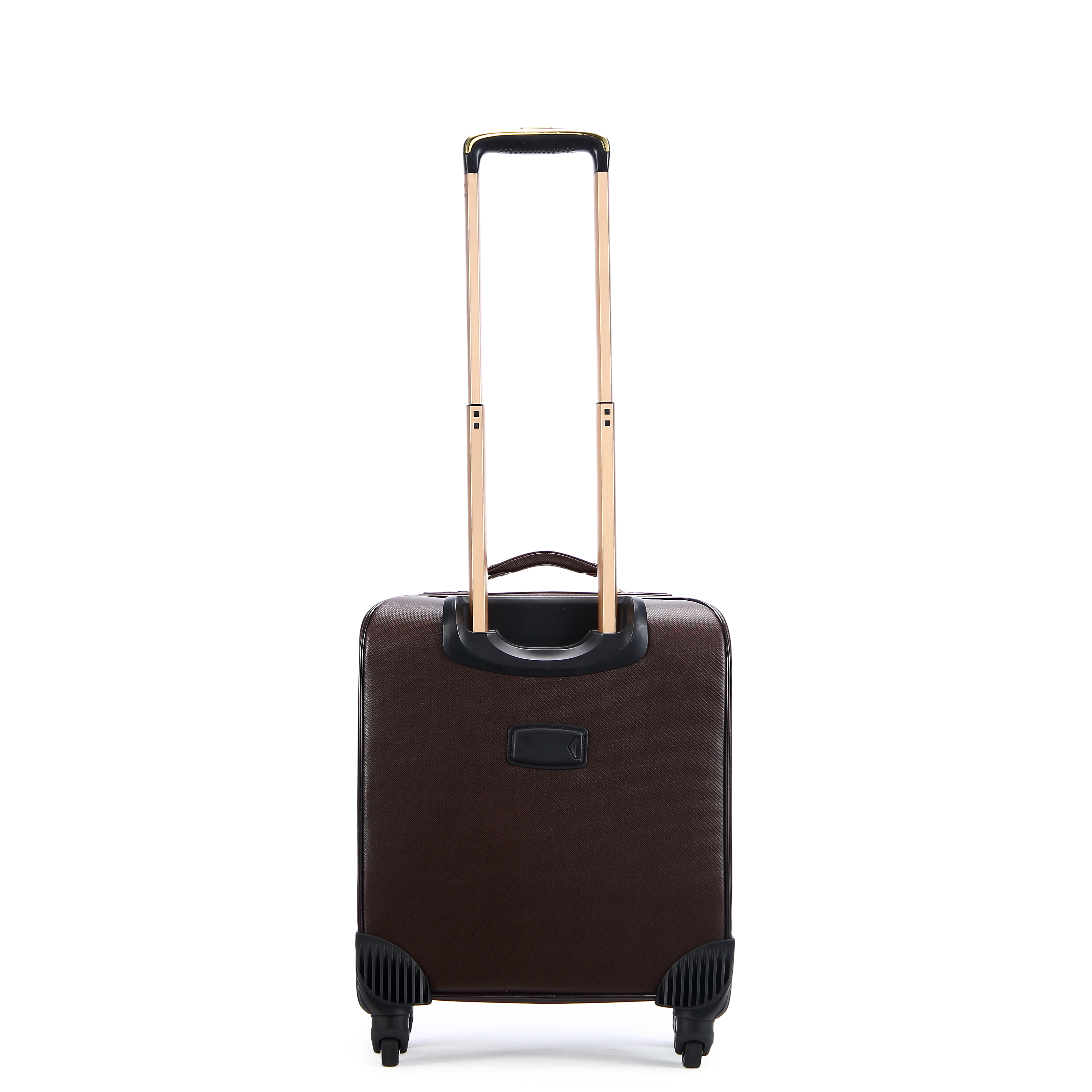 Unisex Portable On-the-Go Aluminum Travel Bag Set Convenient PU Material with Spinner Caster for Business Travel