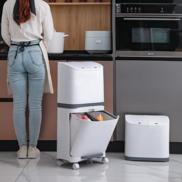 Recycling Touchless Sorting Trash Can Automatic Dustbin For Dry And Wet Waste