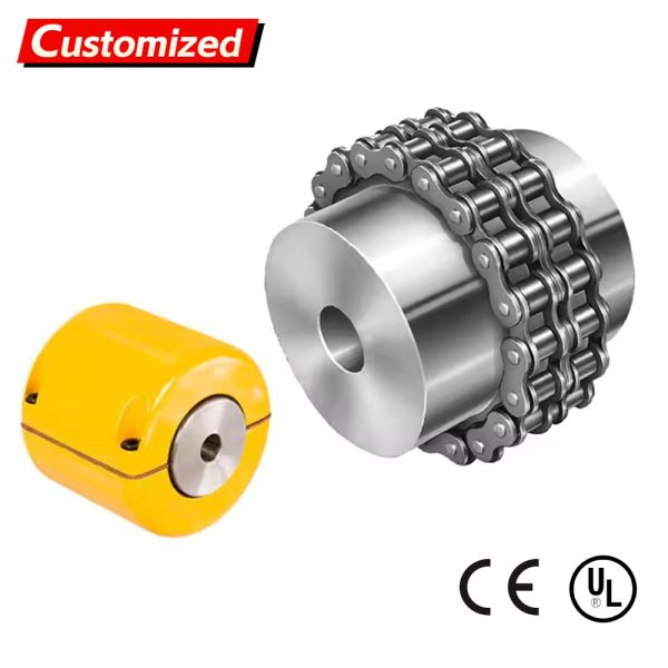 Custom High-Speed Wear-Resistant and Corrosion-Resistant Heavy-Duty Chain Coupling for Mining and Metallurgical Equipment