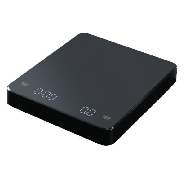 Escala electrónica de cocina con pantalla digital con batería para pesar alimentos con precisión y rastrear el tiempo