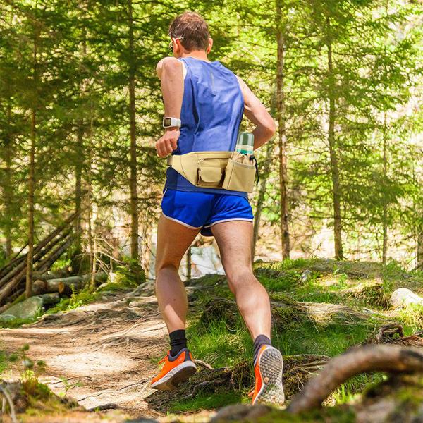 Cinturón Deportivo Bolso de cintura personalizado teléfono celular Pequeño paquete de fanny para correr mensajero 14X6