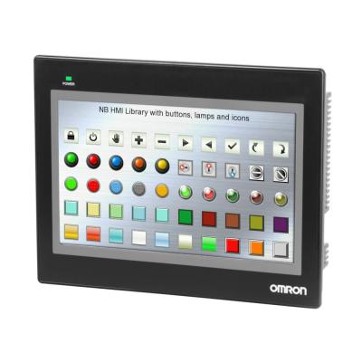 Polegadas interativa NB10W-TW01B do tela táctil de Omron HMI do luminoso do diodo emissor de luz 10,1