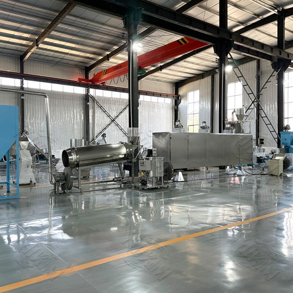 China 200-800 Kg Dry Cat Pet Feed Kibble Dog Food Production Extruder Machine Line Dog Food Making Processing Equipment