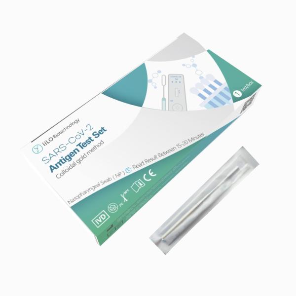 Class III Factory price SARS-CoV-2 Antigen Test Set Nasopharyngeal Swab 1 piece