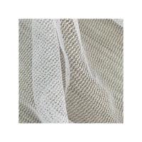 Tissu en maille tissée en polyester vert 50D Compte de fil pour chaussures et sacs