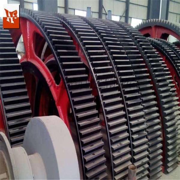 120 MT 16000 MM Diameter Rotary Kiln Mill Girth Gear and ball mill girth gear