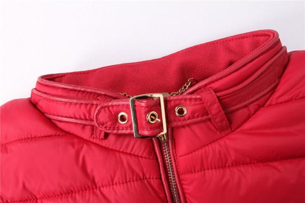 Junior ladies coats, Women's padded jacket, Fashion design, Fur lining, Metal zipper