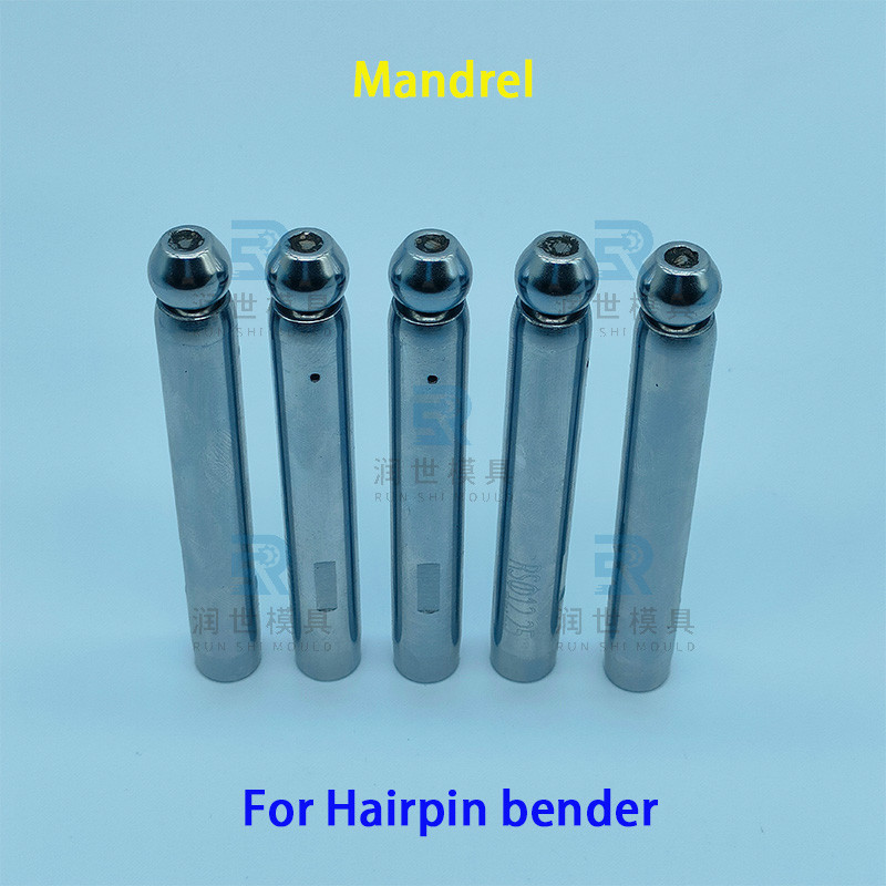 Precision Bender Spare Parts SUJ2 GCr15 Bending Mandrel In Gas Water Heaters Φ8 Φ11 Φ12
