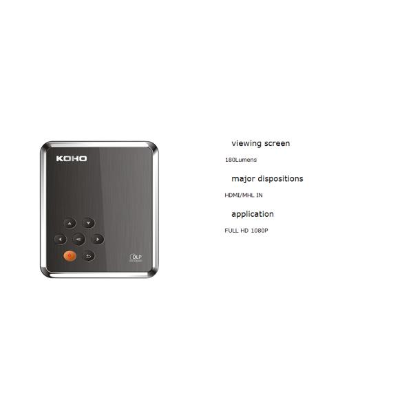 Home Mini Projector/Office M-business High definition/Outdoor Sport Portable Projector