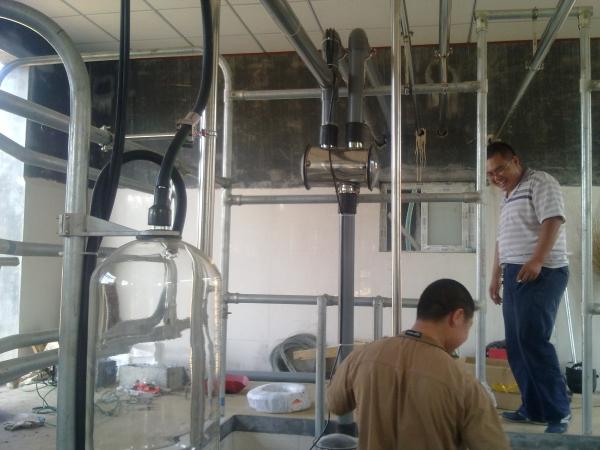 HL-G01 Automatic Herringbone Milking Parlor System with 28L Glass Milk Jar