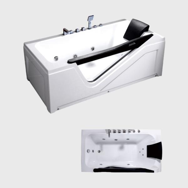 Antibacteria Outdoor Spa Jacuzzi Bathtubs Whirlpool Stand Alone For Bathroom