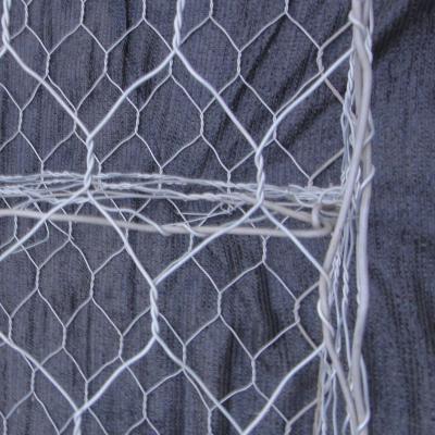 Parede de retenção tecida 3.9mm galvanizada das cestas de Gabion