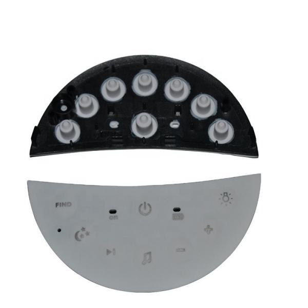 Custom Silicone Overmold Keypad with Plastic Cover OTI-KP36