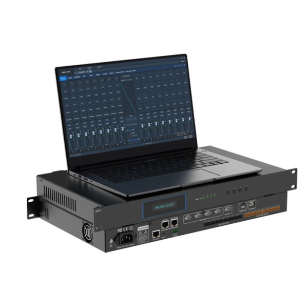 AV Processing Center HDMI Matrix Switcher  4K 60Hz Video Processor | All-In-One Conference Solution