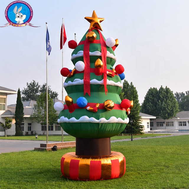 Hot Sale Giant Custom Inflatable Christmas Tree for Events Advertising From China Factory