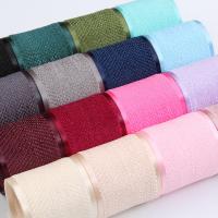 Corée Ruban de velours de coton polyester 10 mm-40 mm Ruban de velours vert câblé