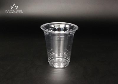 8 Oz / 16 Oz Clear Plastic Cups Customized UV Printing Leak Proof