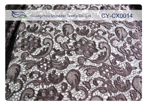 Good Design Embroidered Nylon Lace Cotton Fabric for Shirt , Bag CY-CX0014