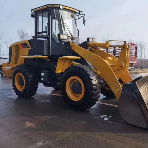 5500 кг рабочая масса Используемые Liugong 820TE 820H колесные погрузчики 10 тонн мощность