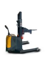 汎用的な電動パレットスタッカー バッテリー 動力 250kg/500kg 負荷 調整可能なクランプと回転付きの電気操作