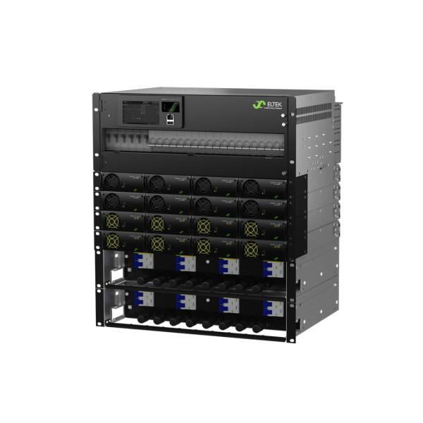 Шкаф выпрямителя тока гибридной системы Eltek телекоммуникаций Flatpack2 с MPPT