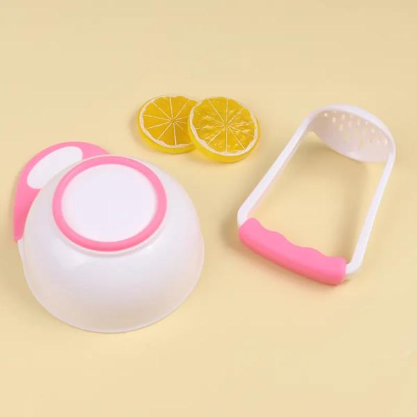 Практически нетоксический набор Dinnerware силикона, непахучий шар Masher еды