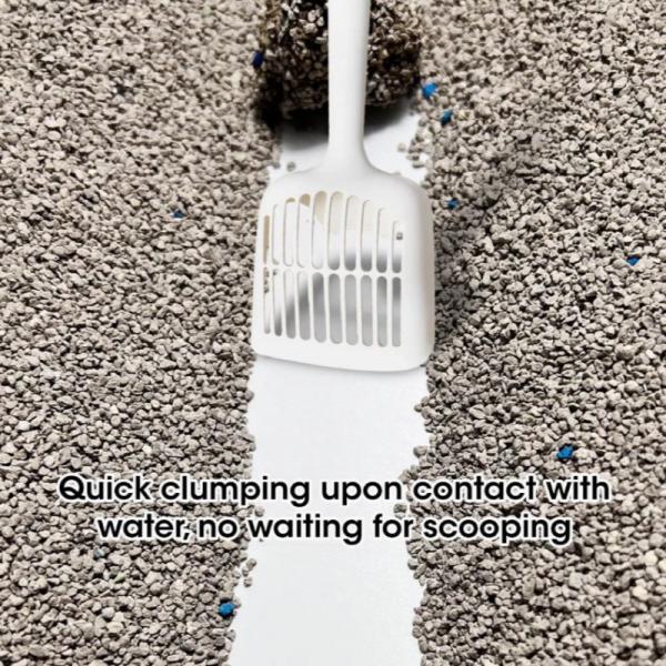 Customized Crushed Ore Cat Litter Dust Free Clumping Cat Litter