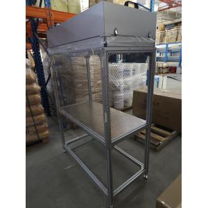 Чистая скамейка Флуоресцентное освещение Ламинарный поток воздуха Класс 100 Чистота 1000-1200 м3/ч Объем воздуха