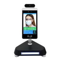 Dispositivo interativo da temperatura do reconhecimento de cara 8inch com sistema de Android 7,1