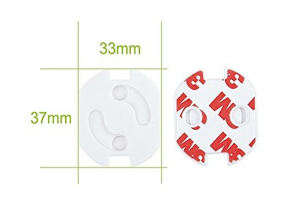 EU Standard Child Safety Outlet Covers Baby Protection Electric Socket Cover Protectors
