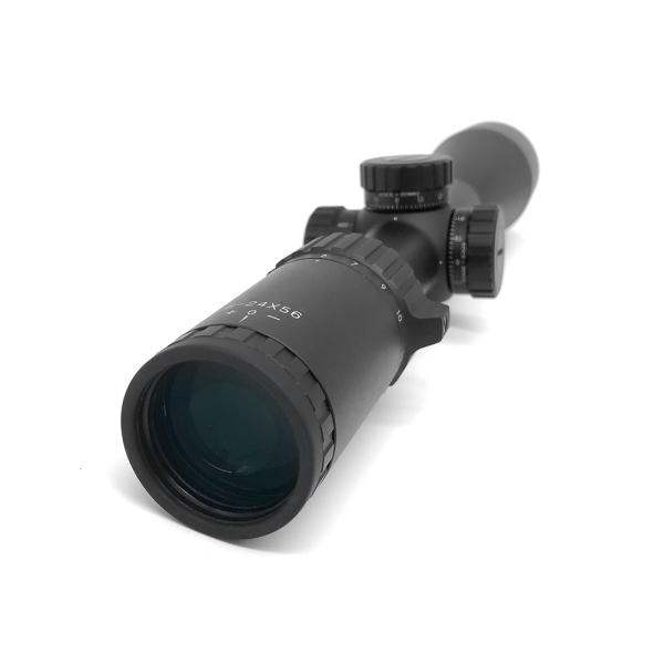 6-24x56 FFP Hunting Rifle Scope , Military Rifle Illuminated Tactical Scopes IR Reticle