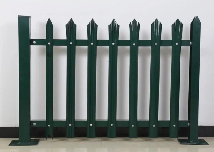 Cold Rolled Durable Steel Palisade Fence With Enhanced Security Features For High Risk Areas
