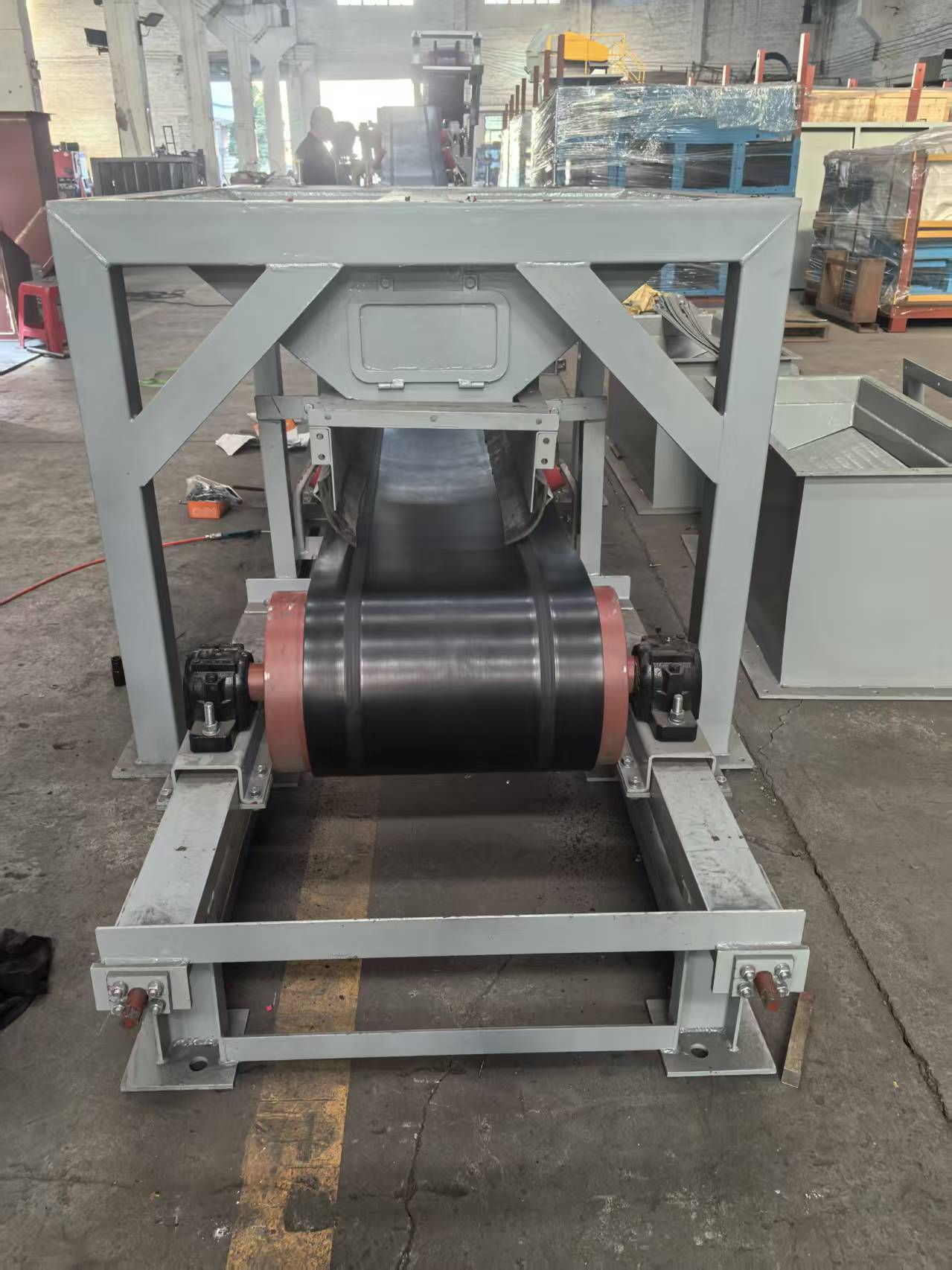 Large‑Inclination Corrugated Sidewall Belt Conveyor