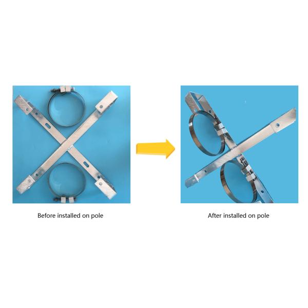 Наружная стойка для хранения волоконно-оптических кабелей из нержавеющей стали