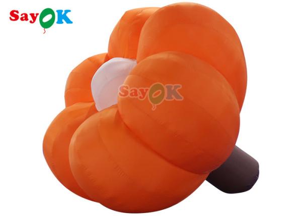 fleurs gonflables de coutume de tissu de 2m Oxford avec la lumière de LED
