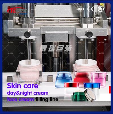 Fully Automatic Cosmetic Cream Filling Machine for Skincare Products