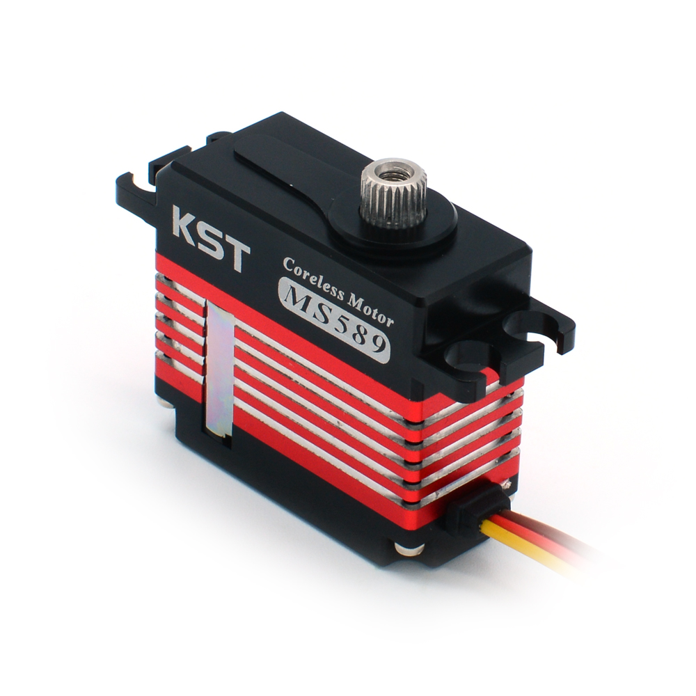 NEW KST MS589 8.4V 9.2kg 0.08sec HV Metal Gear Servo With Contactless Position Sensor Servo Motor Robot UAV Hobby Education