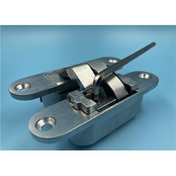 Анти- въедливое право открытое 3Д скрыло шарниры для светлой деревянной двери металла