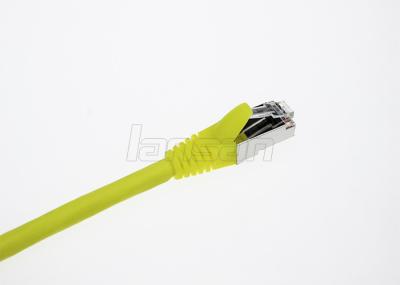 Cabo de cobre desencapado do gato 7 dos ethernet do gigabit de LSZH, F/remendo do ftp cabo com o conector RJ45