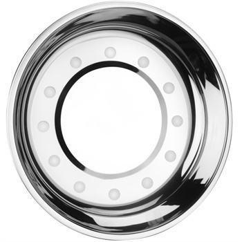 Food Grade Stainless Steel Round Tray Mirror Polished 50CM Strong And Immune To Rust