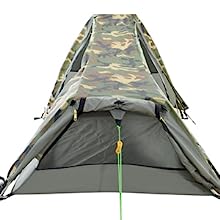 Ultralight Camping Tent, Ultralight Single Person Bivy Tent for Camp Waterproof 1 Man Tent Camping Hiking Backpack