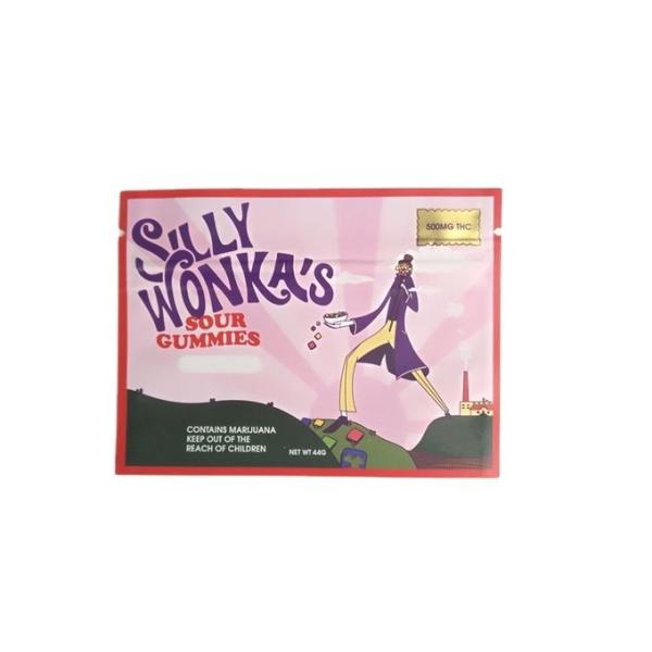 Саше поставщика Шэньчжэня мини для золота печатая мешок уплотнения сигареты 3 Preroll бортовой с сумками молнии