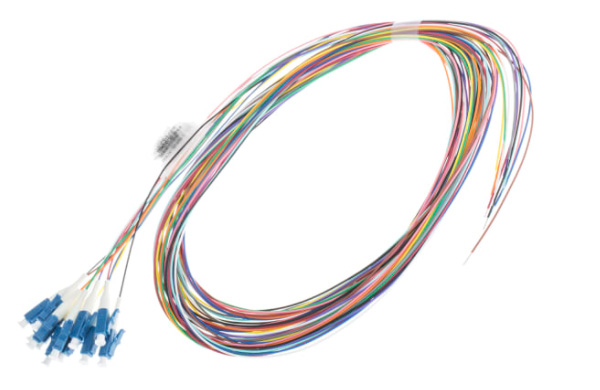 LSZH protegem as tranças da fibra do único modo, modo da trança de 900um 2m Lc único