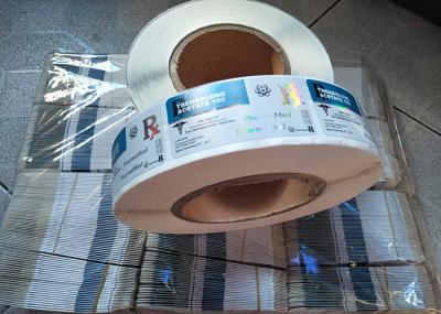 Roll Glossy Holographic Laser Self Adhesive Labels For Vial Injection vial