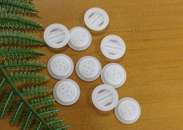 Polythene Diameter 23mm Small Plastic One Way Valve For Vacuum Sealed 1b Coffee Bag