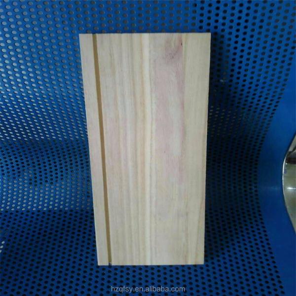Madeira de Paulownia Poplar, tronco planado para laterais de gaveta com peças sobressalentes