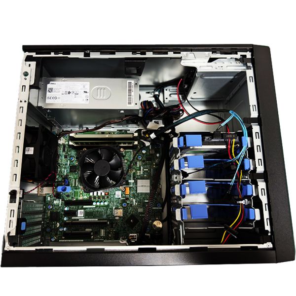 Dell PowerEdge T150 Tower Server with Intel Xeon E-2300 Processor 128GB DDR4 ECC Memory and 4 x 3.5-inch HDD/SSD Bays