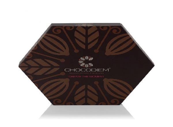 Personalised Cardboard Chocolate Boxes Handmade Empty Lid And Base FSC Certification