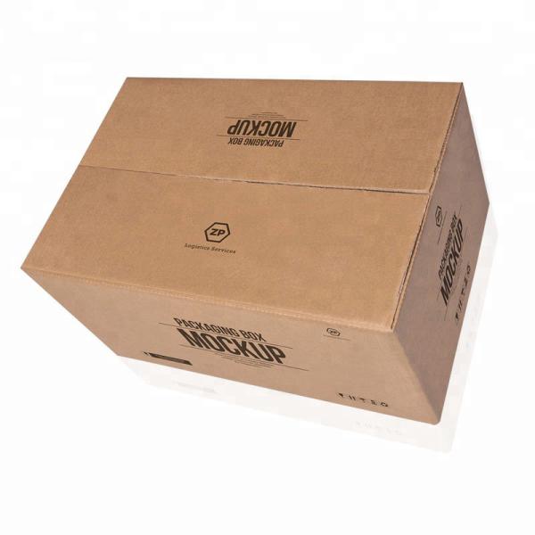 Таможня ODM Kraft OEM гофрировала картонные коробки 58cm×42cm×15cm